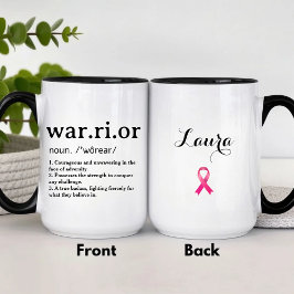 Cancer Warrior Definition Mugg