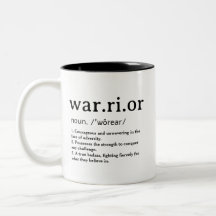 Cancer Warrior Definition Mugg