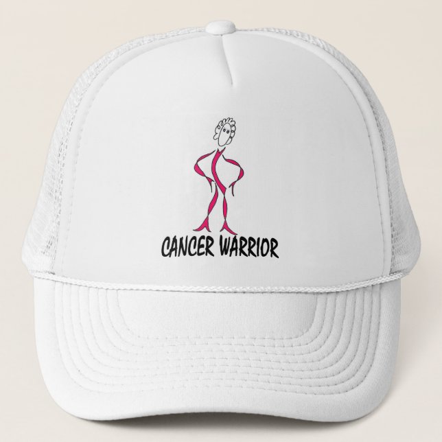 CANCER WARRIOR HAT KEPS (Framsida)