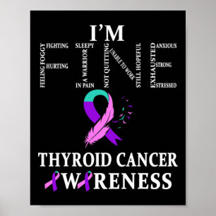 Cancer Warrior Jag är Bra Poster