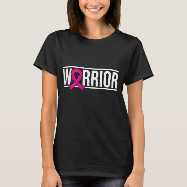Cancer Warrior T Shirt (Framsida)