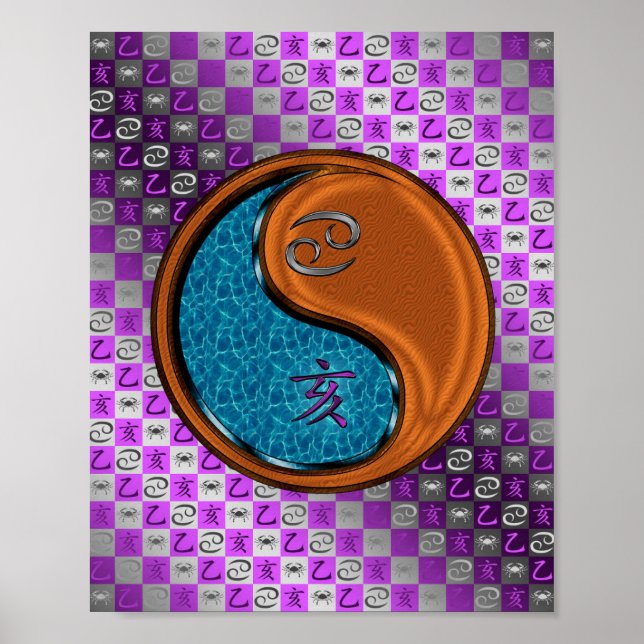 Cancer & Wood Boar Poster (Framsidan)