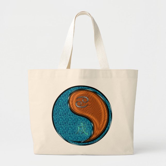 Cancer & Wood Hund Jumbo Tygkasse (Framsidan)