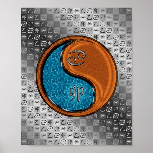 Cancer & Wood Rabbit Poster (Framsidan)