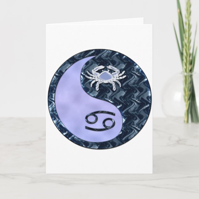 Cancer Yin Yang Kort (Framsida)