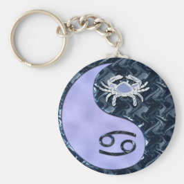 Cancer Yin Yang Nyckelring