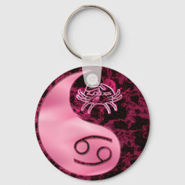 Cancer Yin Yang Nyckelring
