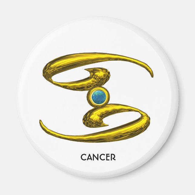 CANCER ZODIAC BIRTHDAY JEWEL MAGNET (Framsidan)