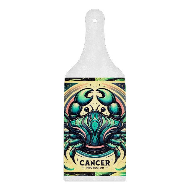 "Cancer Zodiac Crab Design Paddle (Framsidan)