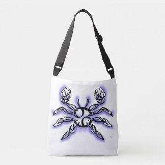 Cancer zodiac line art astrology axelväska