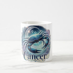 Cancer Zodiac Mugg - Dreamy & Celestial Design ♋ �