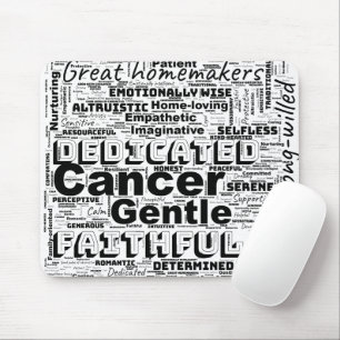 Cancer Zodiac Ord Cloud Inspiration Mouse Pad Musmatta