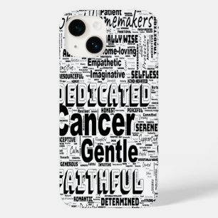 Cancer Zodiac Ord Cloud Inspiration Telefonväska