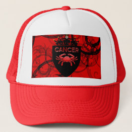 Cancer | Zodiac Shield med Krona | TRUCKERKEPS