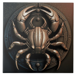 Cancer Zodiac Sign Cancer Horoscope Ceramic Tile Kakelplatta