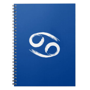 CANCER Zodiac-signering Juni Sommarastrologi Anteckningsbok