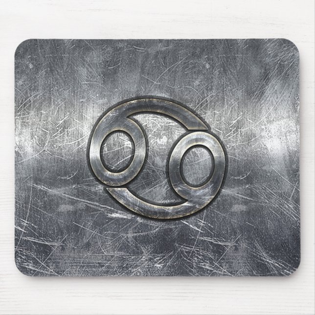 Cancer Zodiac Symbol Industrial Stil Musmatta (Framsidan)
