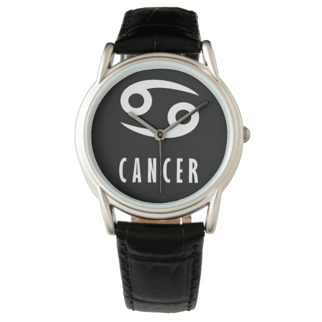 Cancer zodiac-tecken armbandsur (Framsida)