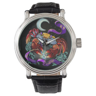 Cancer zodiac-tecken armbandsur