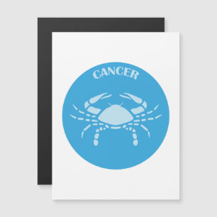 Cancer, Zodiac-tecken, Horoscope, Astrologi Magnetisk Inbjudningskort
