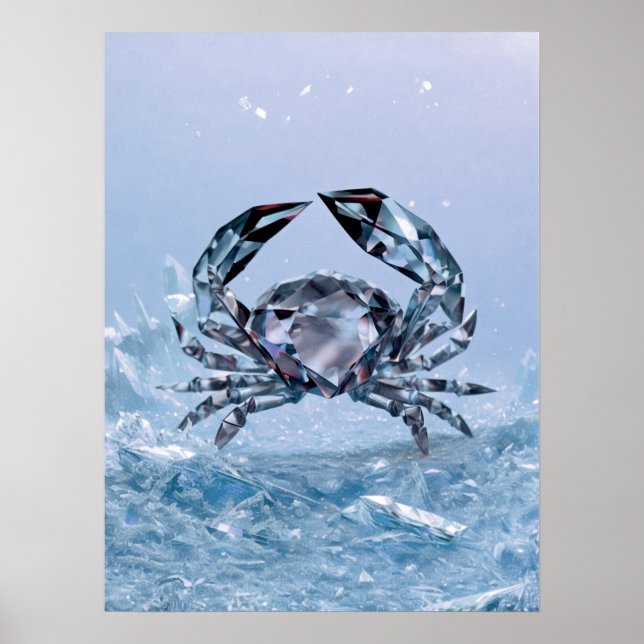 Cancer Zodiac-tecken Poster (Framsidan)