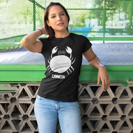 Cancer Zodiac-tecken T Shirt