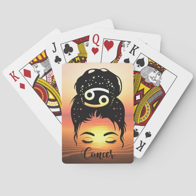 Cancer Zodiak Casinokort (Baksidan)