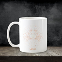 Cancer Zodiaklinje Konst Vit Persika