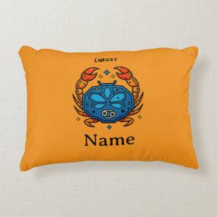 Cancer Zodiakustecken Pop Art - Retro Celestial Kr Prydnadskudde