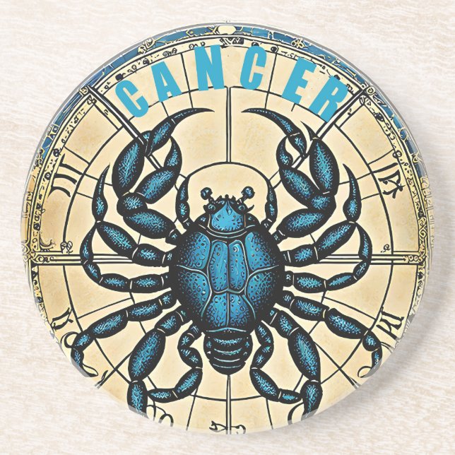Cancerastrologtecken Underlägg (Framsidan)