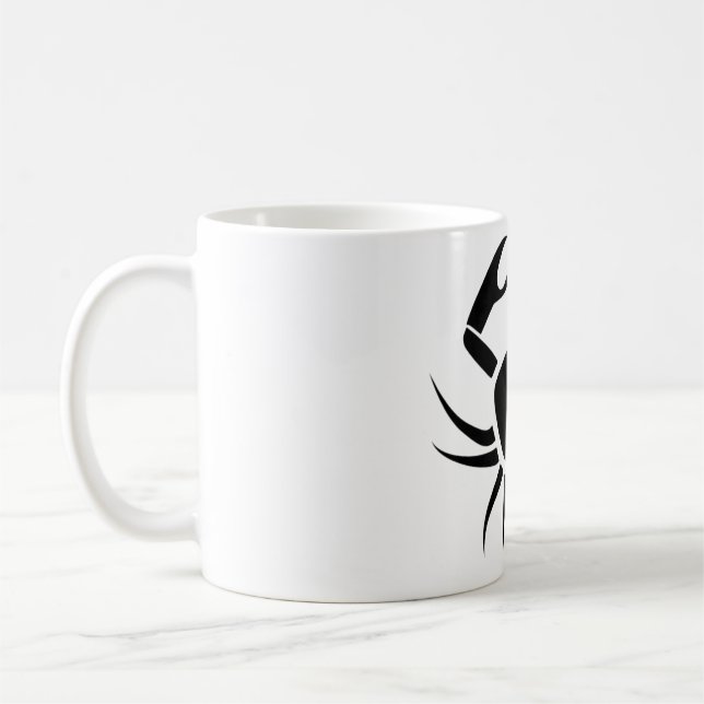 Cancerasymboltecken 6 kaffemugg (Vänster)