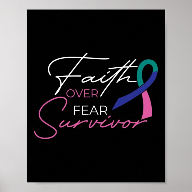 Cancerbekämpning - menyfliksområdet poster (Framsidan)