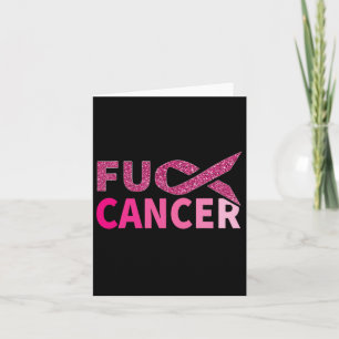 Cancerbekämpning Rosa Ribbon Breast Cancer Awarene Kort