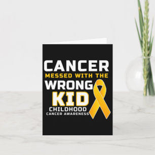 Cancercancer med fel typ av barncancer kort