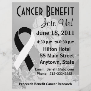 Cancercancer Personlig Benefit Flyer