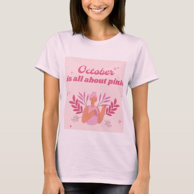 Cancerdesign T Shirt (Framsida)