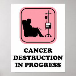 Cancerförstöring Poster