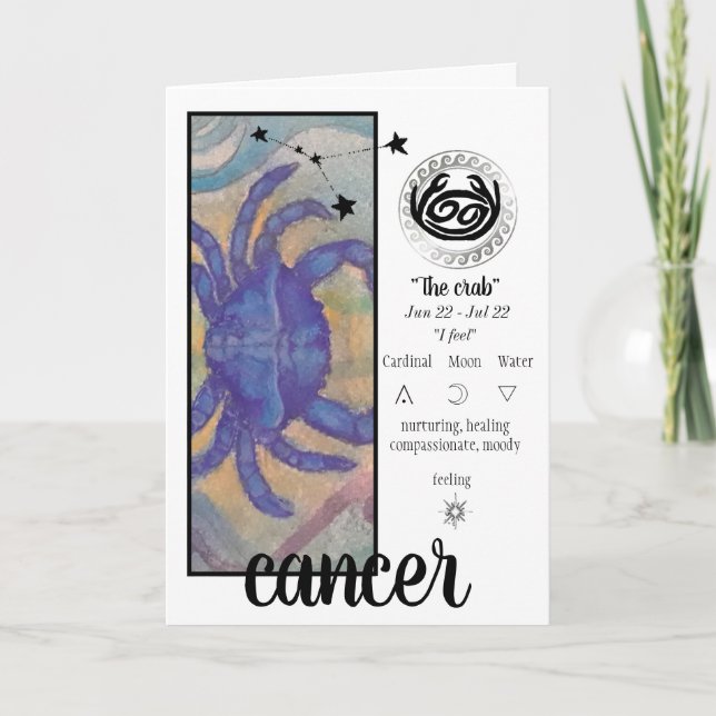 Cancerhälsningskort Kort (Framsida)
