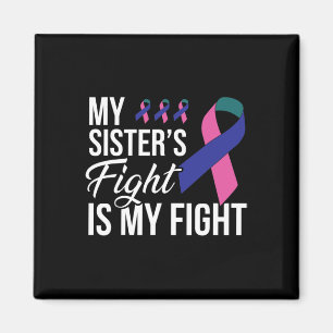 Cancerkamp Cancermenyfliksområdet 19 Magnet