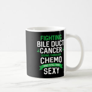 Cancerkämpe Gallgångscancer Patient Kemoterapi Kaffemugg