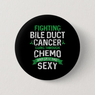 Cancerkämpe Gallgångscancerpatient Kemoterapi Knapp