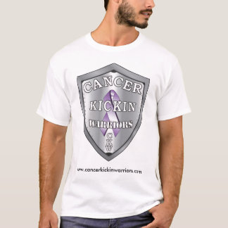 Cancerkickinwarriors-logotyp-STORT www.cancerkick… T-shirt