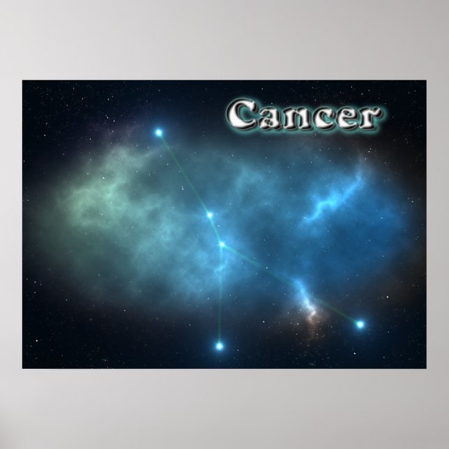 Cancerkonstellation Poster (Framsidan)