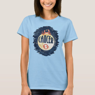Cancerkrabastrologi måne zodiaktecken horoscope t shirt