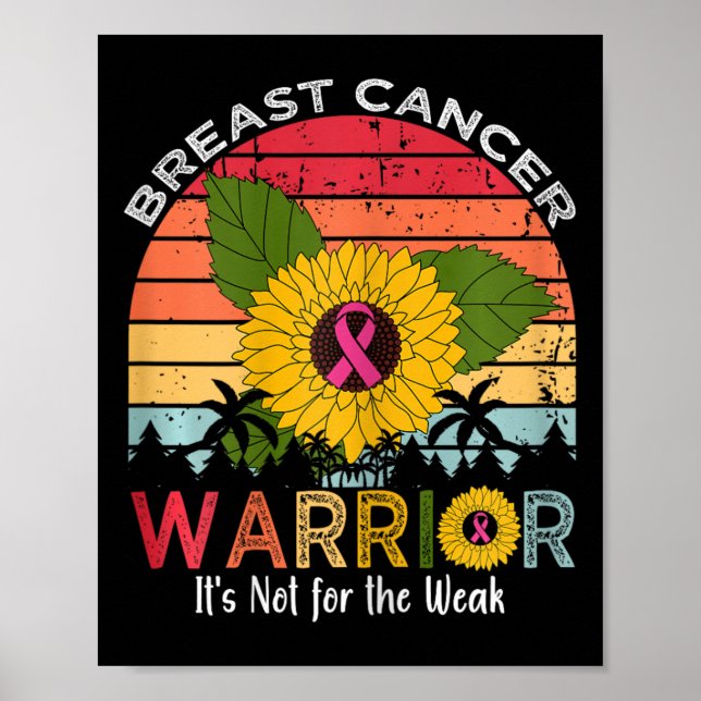 Cancerkrigare Det är inte för svaga Poster (Framsidan)