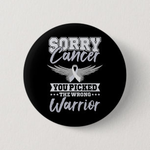 Cancerkrigare Världscancerdagen Present Rosa Band Knapp