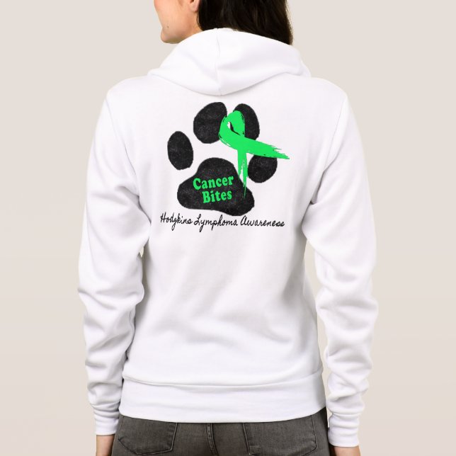 Cancermedvetenhet - Bitor för cancervård Tee (Baksida)