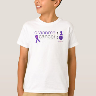 Cancermedvetenhet - farmor : 1 Cancer : 0 T Shirt
