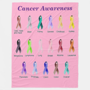 CANCERMEDVETENHET FLEECEFILT