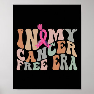 Cancermedvetenhet i min cancerfria era Groovy Warr Poster
